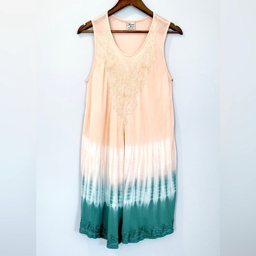 Advance Apparels ombre beach cover-up One Size Fits Most EUC
